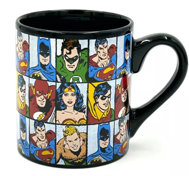 DC Comics Superhero Coffee Mug Cup Superman Wonder Woman Batman 2012