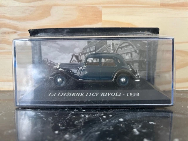 Peugeot 402 B 1938 Armée De L'Air – Miniature Dubray 1/43, Bleue, Occasion