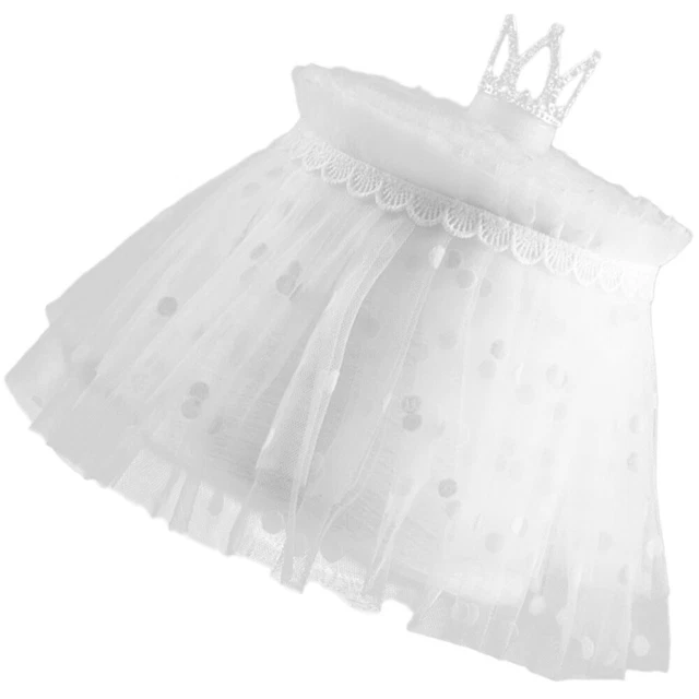 1 set per la gonna tutu in pizzo per la fotografia per bambini e l'elica
