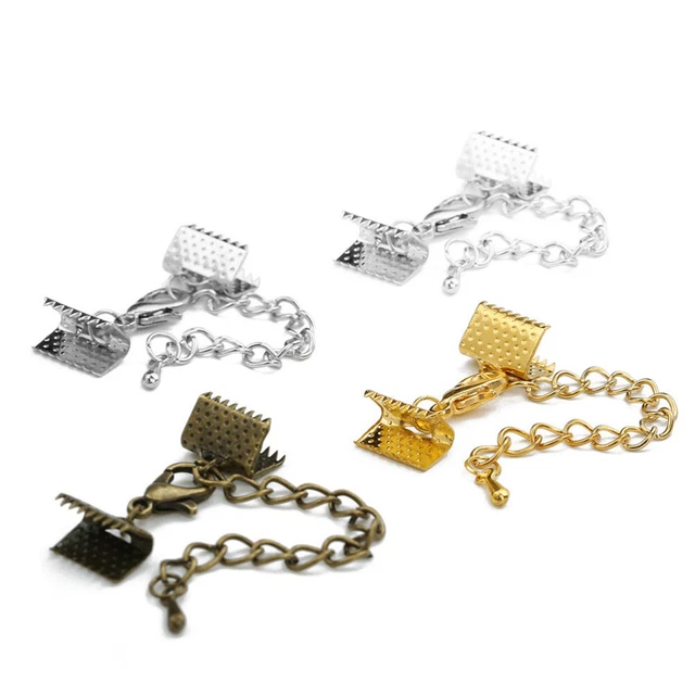 10 Pcs Endverschluss Zur Schmuckherstellung Crimp-Endkappen