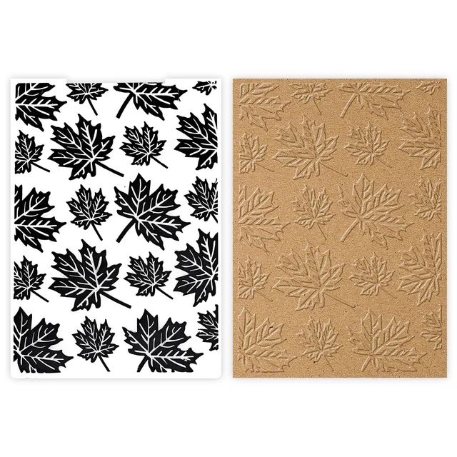 Xcut docrafts - Stencil Magnetico con Retro Adesivo, Formato A5, 4 Pezzi, Colore