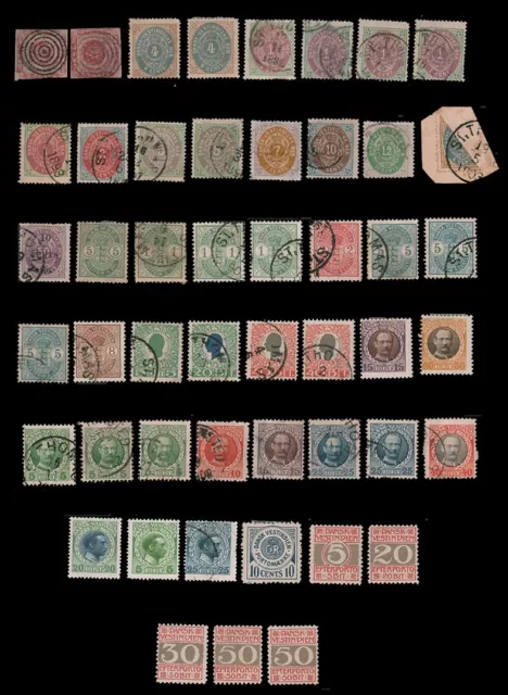 Danish West Indies # Mint/Used CV$1300.00 1866-1915 Collection