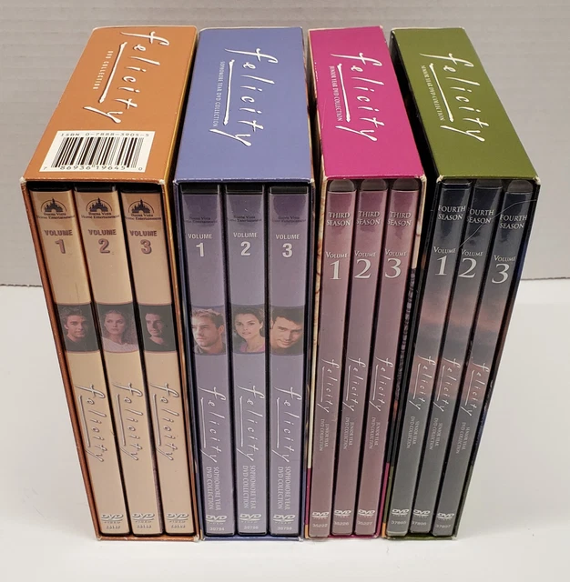 FELICITY THE COMPLETE TV Series 1-4 DVD Box Set Seasons 1 2 3 4 (23