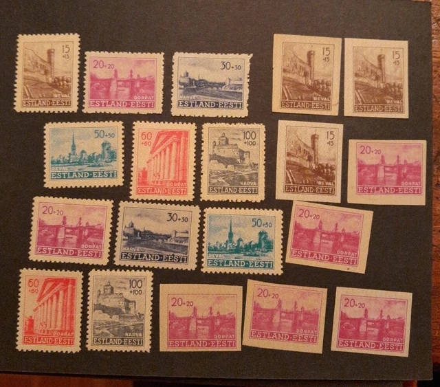 Sammlung Estland, Deutsche Besetzung 1941