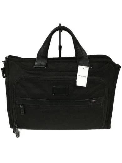 TUMI Alpha Slim Deluxe Portfolio Briefcase Polyester BLK 26110D2