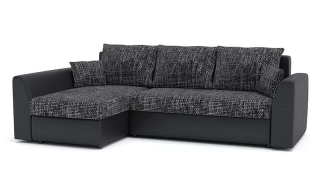 Ecksofa PAUL mit Schlaffunktion! BEST Schlafsofa! Eckcouch mit Bettkasten!