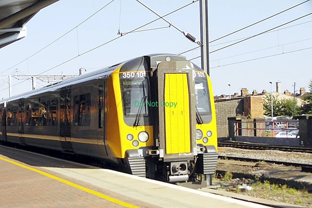 6X4 GLOSSY PHOTO BR Class 350 350101 @ Rugby c.2006 £1.10 - PicClick UK