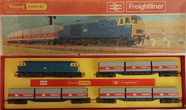 Triang R3m TRI-ANG-HORNBY R645 FREIGHTLINER Train Pack £64.99 - PicClick UK