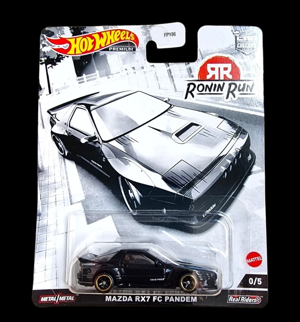 HOT WHEELS CAR CULTURE RONIN RUN MAZDA RX7 FC PANDEM CHASE CAR IN STOCK