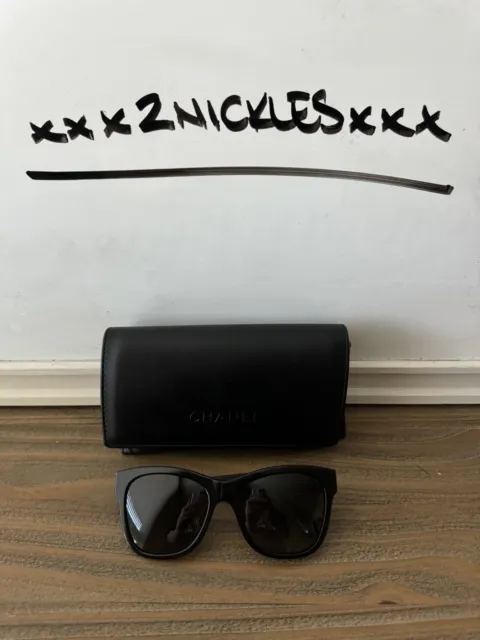 Pre-owned Chanel Woman Sunglasses Butterfly Sunglasses Ch5477a