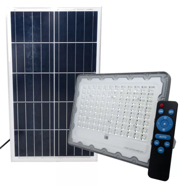 FARO LED CREPUSCOLARE 200W pannello solare luce esterni giardino cancello  IP65 EUR 104,99 - PicClick IT