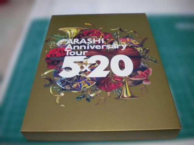 ARASHI 20TH ANNIVERSARY Tour 5x20 DVD Concert Blu-ray Japan EUR 73