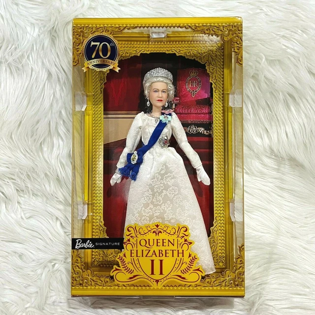BARBIE SIGNATURE QUEEN Elizabeth II Platinum Jubilee Doll for