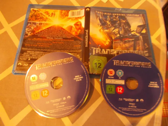 Doppel-Blue-Ray-DVD    " Transformers  -  Die Rache"  (2 Disc Special Edition)