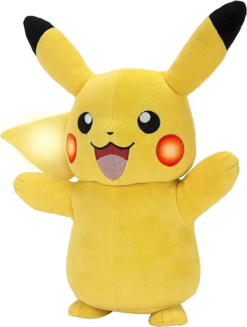 Pokemon Plüschfigur Deluxe Pikachu mit Licht und Sound (28 cm)