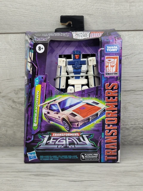 TRANSFORMERS LEGACY EVOLUTION Deluxe Decepticon Breakdown Action Figure ...