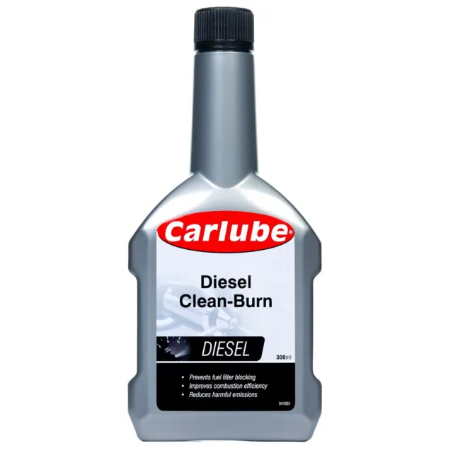 Carlube Diesel Clean-Burn Reduces Black Smoke Emissions 300ml