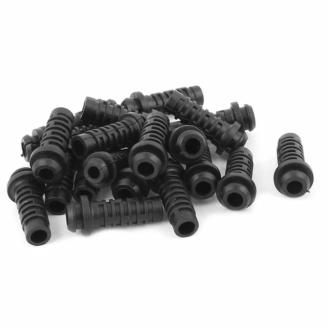 20pz Pressacavo cavo avvio protezione cavo tubo manicotto 28mmx7,4mmx5 mm