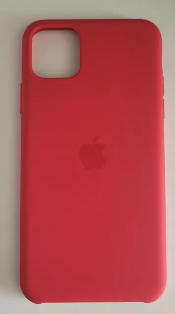 Official Apple Silicone Case for iPhone 11 Pro Max, Product (RED) (2)