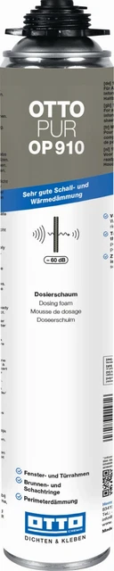 Ottopur OP910 750 ML Aérosol Mousse Avec Très Bon Autoportante Et