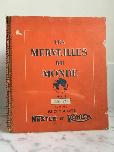 Los Merveilles Del Mundo Volumen 3 1956-1957 Nestle Y Kohler Incompletos