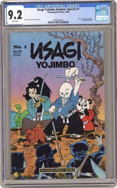 Usagi Yojimbo Summer Special #1 CGC 9.2 1986 4055432018