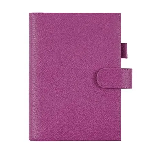 Pink Croc Leather Moterm Cover A5 Hobonichi Cousin Planner in Box & Dust  Bag