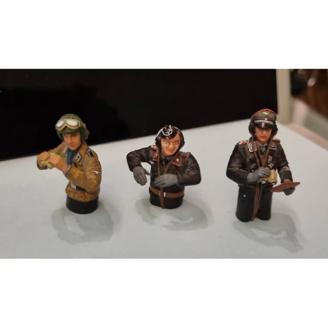 KING & COUNTRY-3 Tankistes Allemands, Panzerdivision WW2