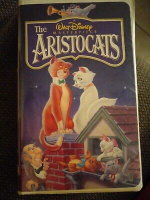 Walt Disney's The Aristocats VHS Masterpiece Collection #2529 B28
