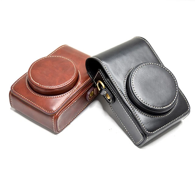 PU Leather Cover Camera Case Bag For Ricoh GRIII GR3 GR2 GRII GR-3 x100 ZV1 ZV-1 10