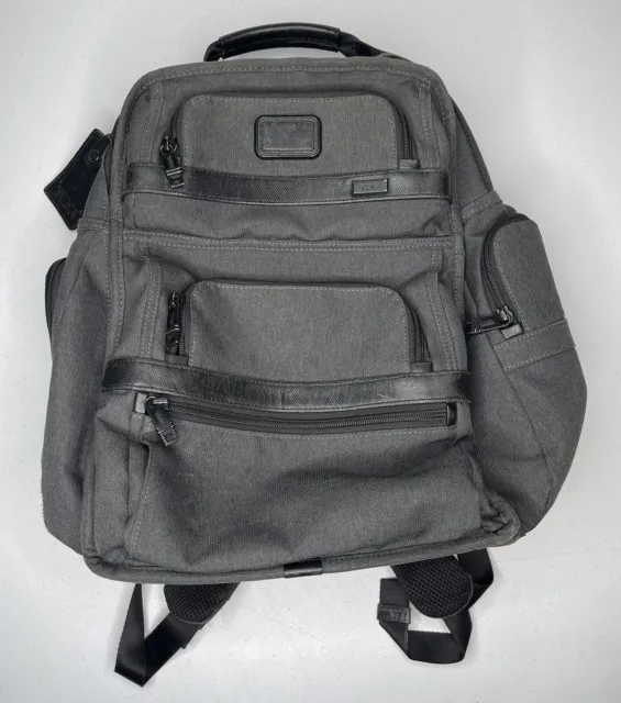 Tumi Alpha 2 Business Travel Backpack Bag 26578AT2 Gray - Preowned