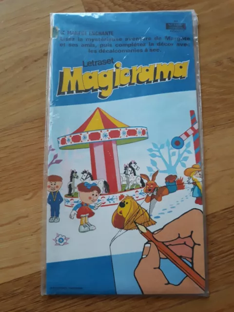 Rare Rare Serge Danot Le Manège Enchanté Magicrama Transfert Neuf Scellė 1972