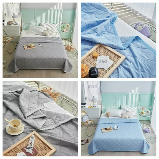 Soft Cooling Summer Coverlets Blanket Cool Ice Blanket Healthy Sleep Cover Throw