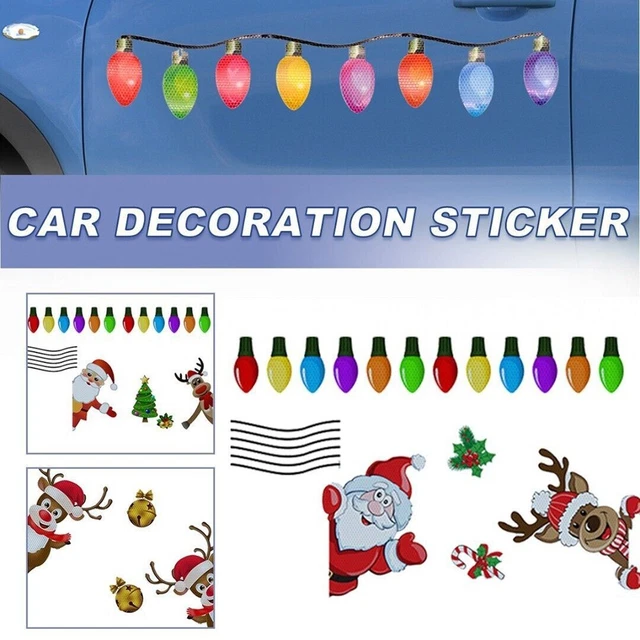 Decorative and Safe Christmas Reflective Magnets for Your Home and Car