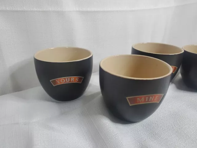 Baileys Yours Mine Dessert Bowls Coffee Cups Mugs 2