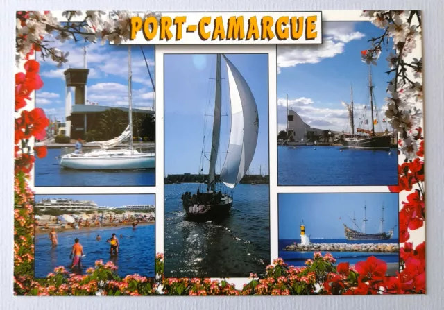 Carte postale Port-Camargue - La Camargue - 5 vues