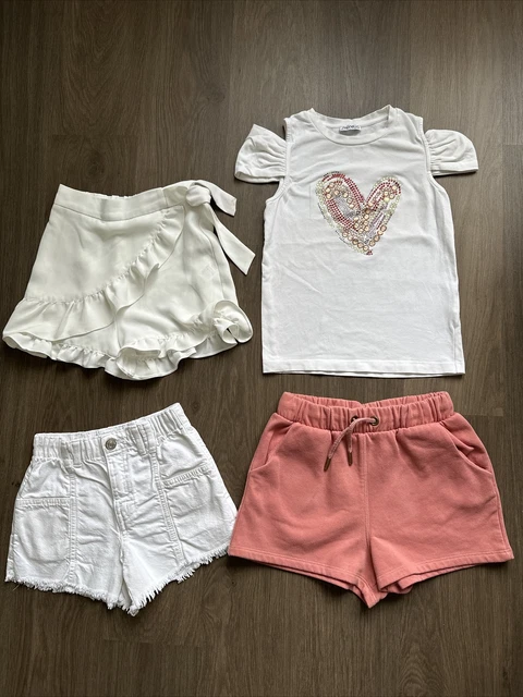 Pantaloncini top Zara Next River Island Simonetta taglia 8 anni
