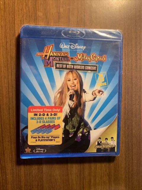 HANNAH MONTANA and MILEY CYRUS:BEST OF BOTH WORLDS CONCERT 2008 NEW SEALED