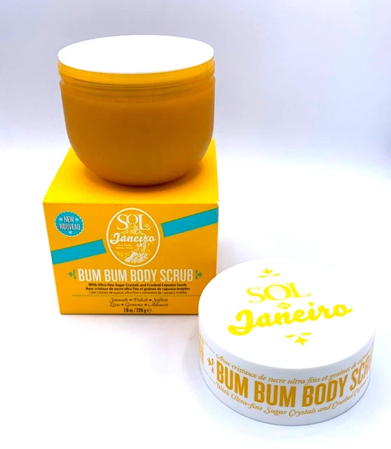 SOL DE JANEIRO Bum Bum Body Scrub With Ultra Fine Sugar 7.8 oz / 220
