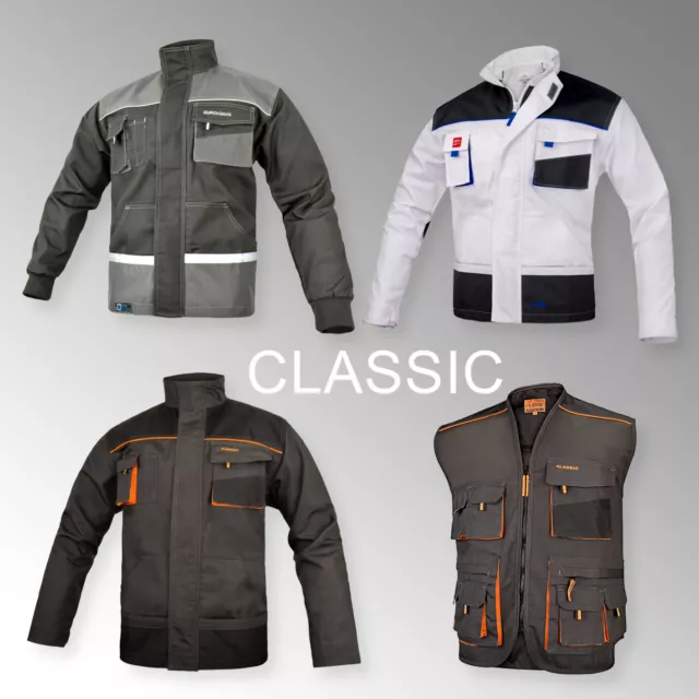 Builders Mechanic Decoration __ WORK VEST & JACKET __ Protective Coat Overalls