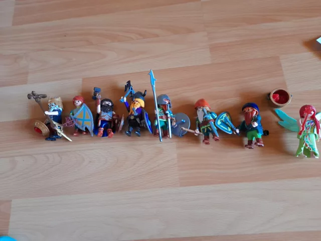 PLAYMOBIL Knights Zwerge Kovolut 7 Figuren Set 6587 6588 5493 684