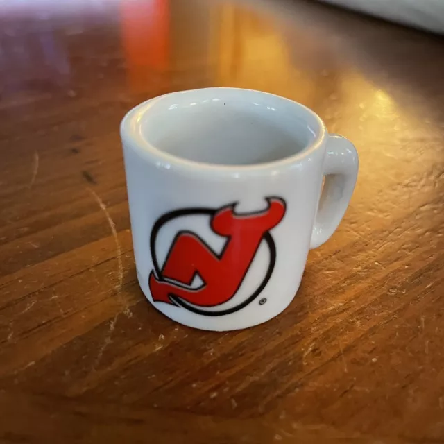 NHL New Jersey Devils Mini Ceramic Mug Vintage Coffee Mug