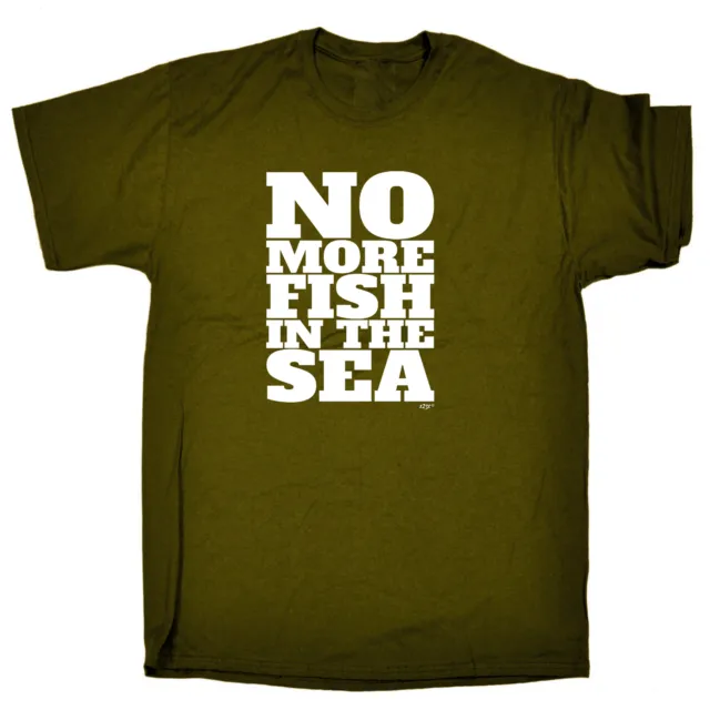 No More Fish In The Sea - T-shirt da uomo divertente novità top regalo