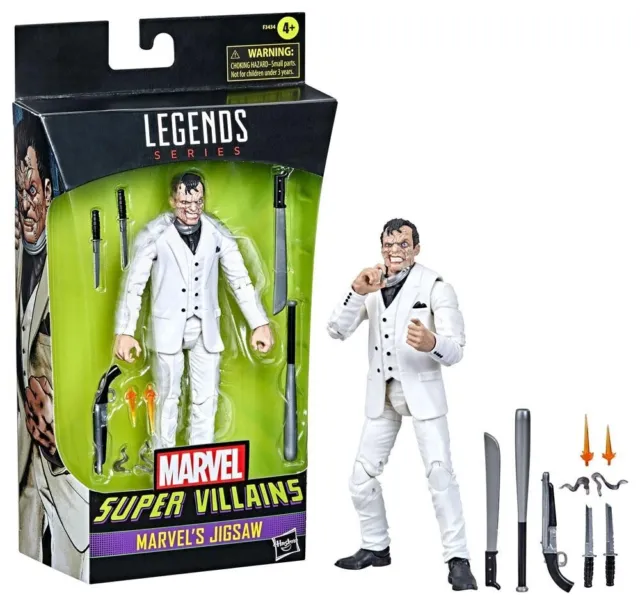 Marvel Legends Series Figura 2022 Super Villains: Marvel's Jigsaw 15 cm