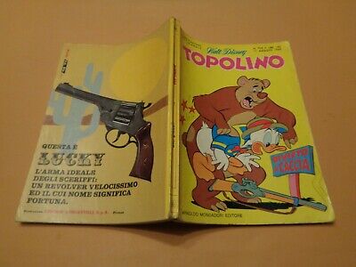 Topolino N° 702 Originale Mondadori Disney Ottimo 1969 Con Bollini