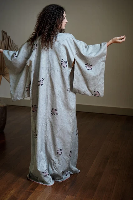 Vintage silk kimono