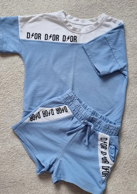 Girls Age 6  Trendy Top And Shorts Set Ideal Summer Holidays