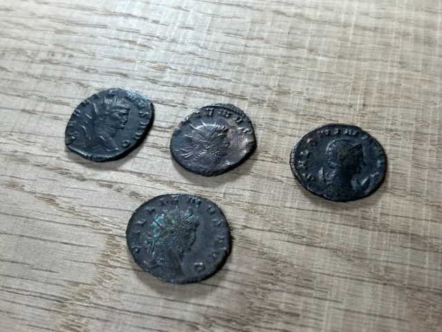 Lot Of 4 Roman Coins - Various Emperors