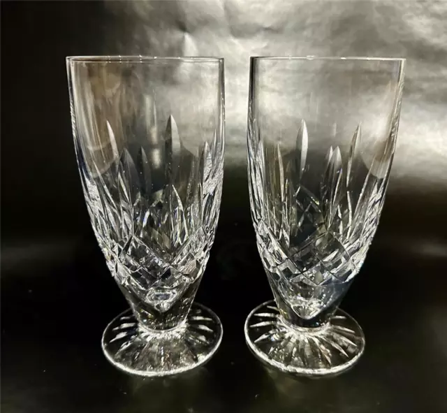 2 Waterford Crystal Lismore Iced Tea Glass EUC Multi Avail!