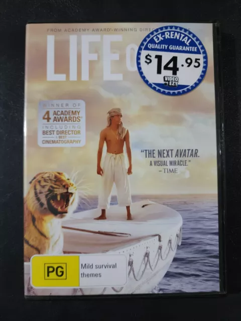 LIFE OF PI PAL DVD R4 Movie NEW SEALED Suraj Sharma $5.90 - PicClick AU